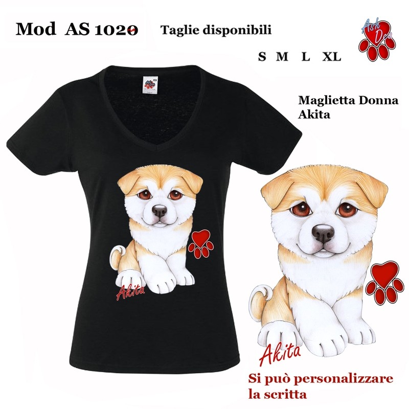 as1020 AKITA   colori NERO BIANCO GRIGIO
Taglie S  M  L XL