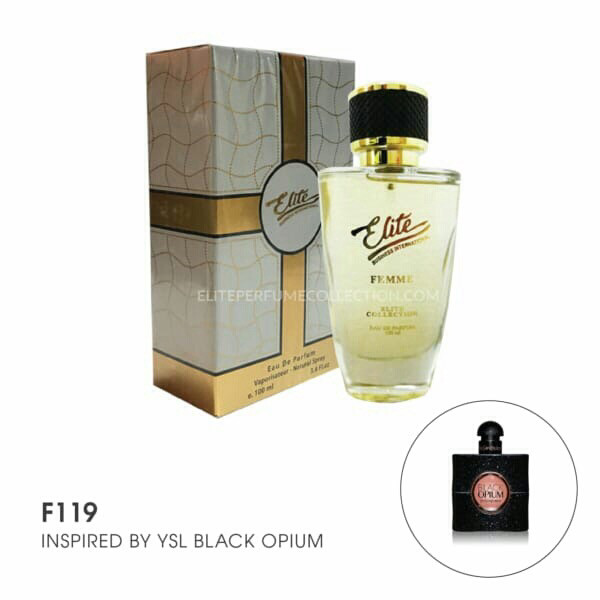 F119 inspired by YSL Black Opium for women
