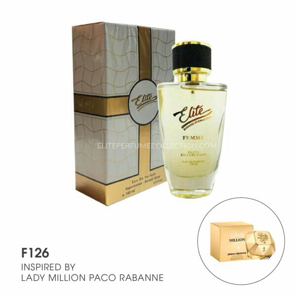 F126 inspired by Lady million Paco rabanne for women