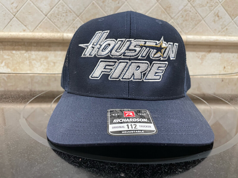 Astros Throwback Themed 112 Trucker - Navy 
