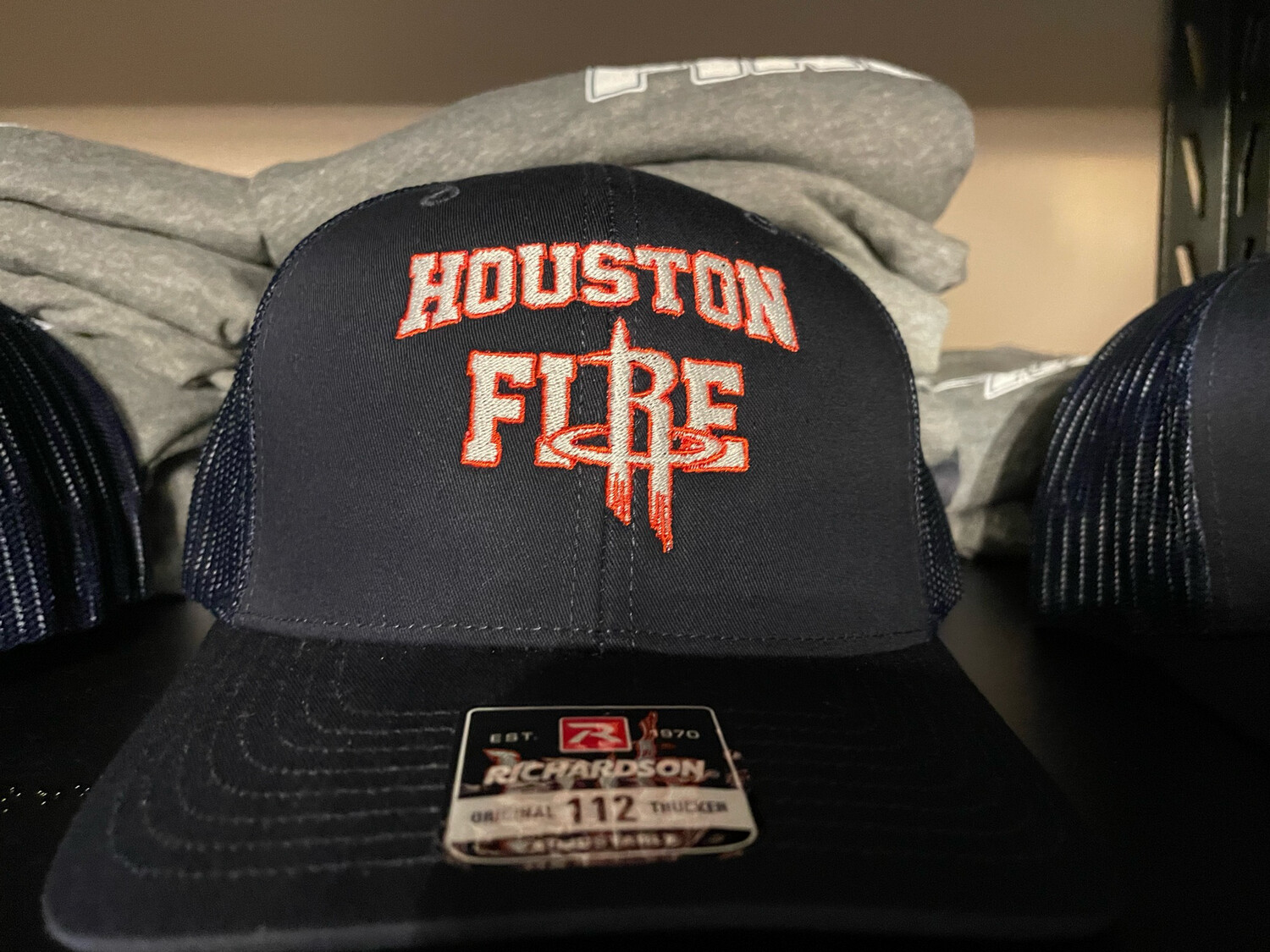 Rockets Themed 112 Trucker - Navy - (1 In Stock)