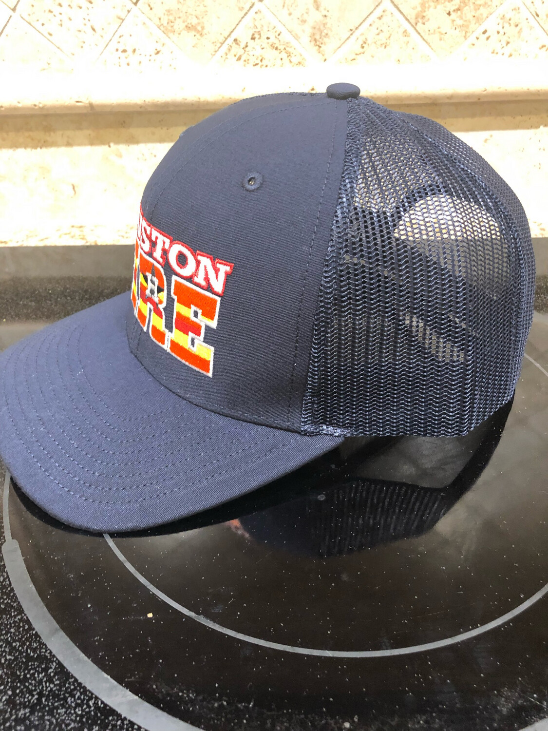 Astros Themed 112 Trucker - Navy