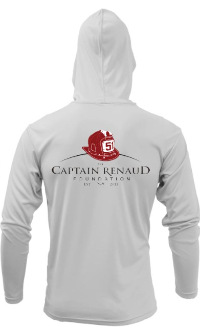 *NEW* 2025 Captain Renaud Foundation Dry Fit Hoodie (SILVER)