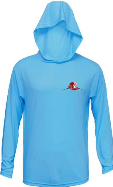 *NEW* 2025 Captain Renaud Foundation Dry Fit Hoodie  (BLUE)