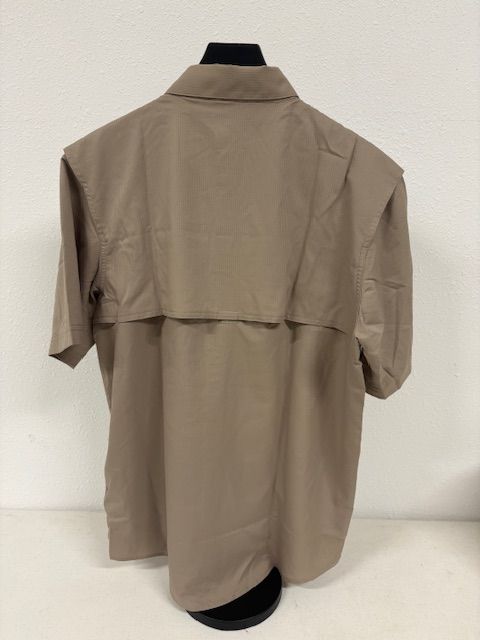 *NEW* Fisherman short-sleeve shirts (color KHAKI)