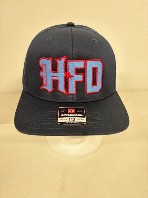 NEW! HFD in &quot;Oiler&quot; Blue/Navy 112 Trucker