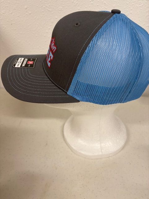 NEW! Houston Fire in &quot;Oiler&quot; Blue mesh back 112 Trucker
