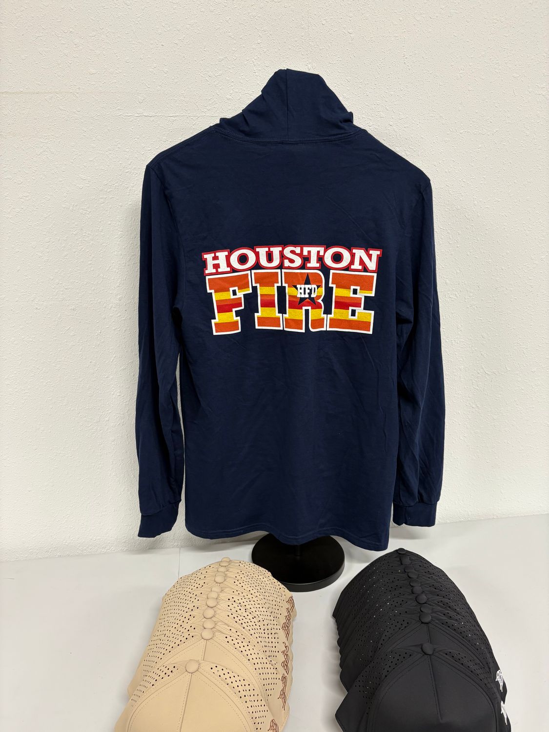 *NEW* Astros long sleeve hoodie t-shirts - NAVY