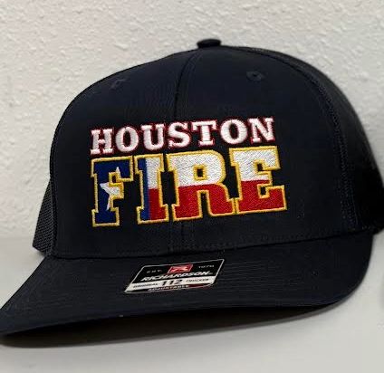 Texas Flag 112 Trucker - Navy