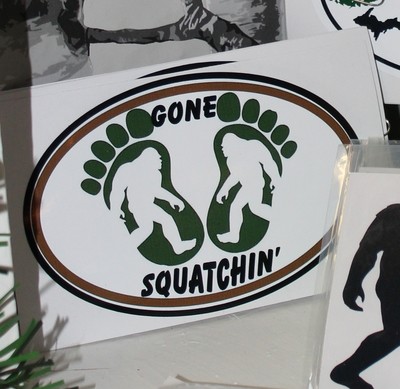 Sticker: Gone Squatchin'