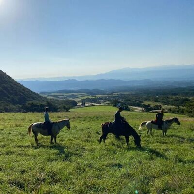 Day Tour Mt Aso & Horse Riding Experience