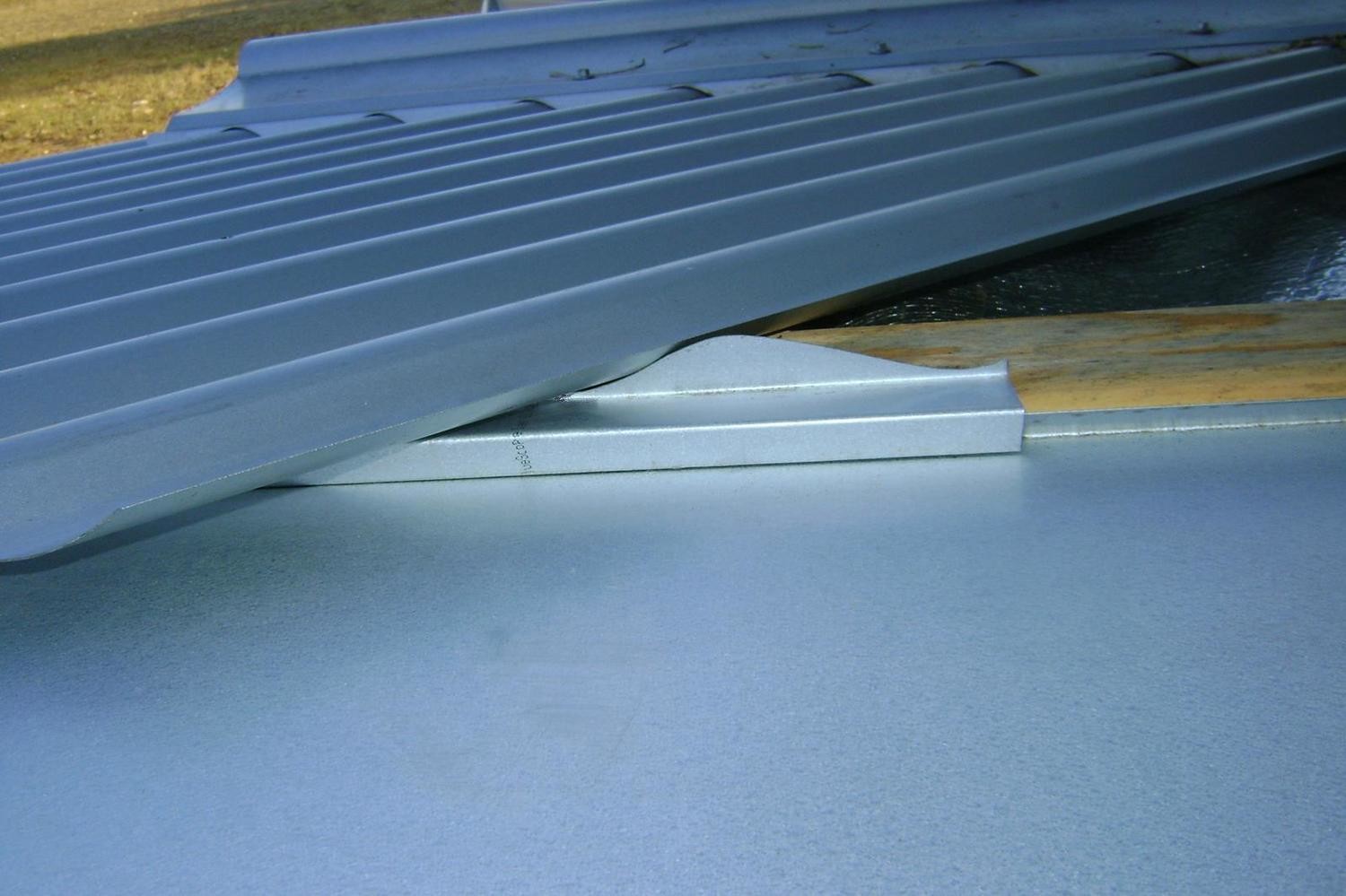 Hip and Valley Roofing Seal profiles
