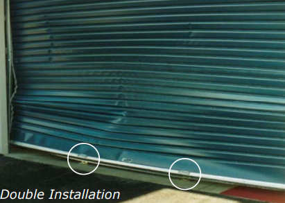 XTRA-LOK Roller Door Floor Locks