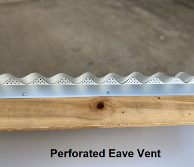 Perforated Eave Vent - Eaveseal with Ventilation