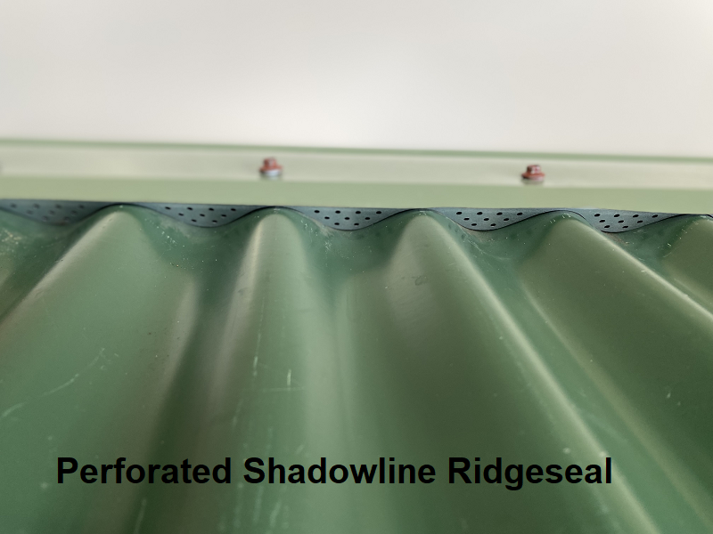 Shadowline Ridgeseal Perforated Zincalume
