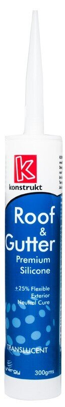 SILICONE ROOF + GUTTER NEUTRAL CURE - TRANS - STD CARTRIDGE