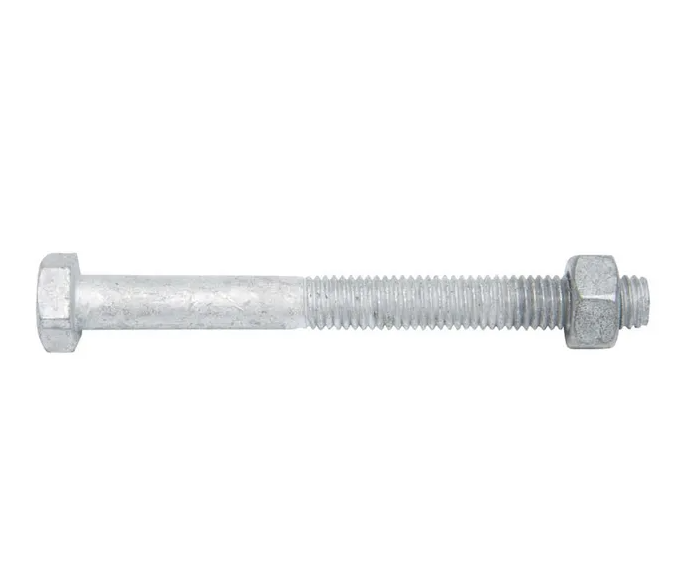 BOLT HEX HD 4.6 GAL M12 X 110MM B/N