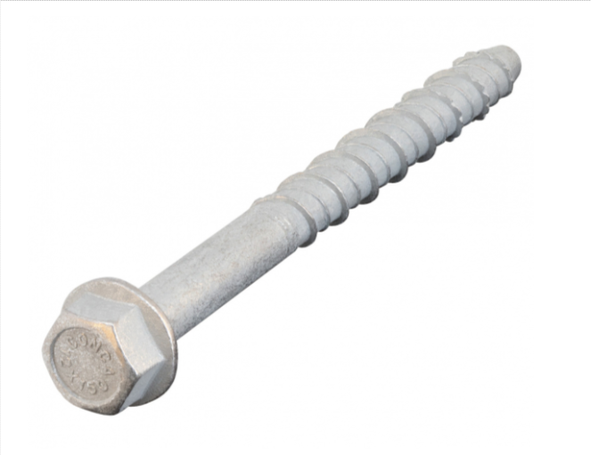 ICCONS CONCA ECONOMY SCREWBOLT HEX GAL 12 X 75MM