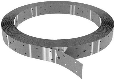 BUILDERS BRACE STRAP -30MM X 1.0MM X 30M PUNCHED