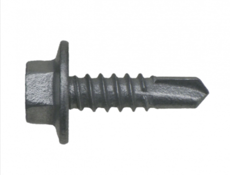SCREW SDM HEX BARE C4 10-16 X 16 COLOURED