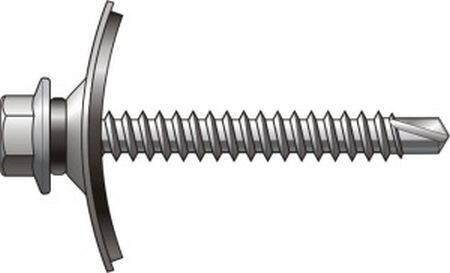 SCREW SDM HEX CYC ASSY C4 14-10 X 65 COLOURED
