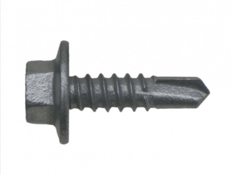 SCREW SDM HEX BARE C4 10-16 X 16 COLOURED
