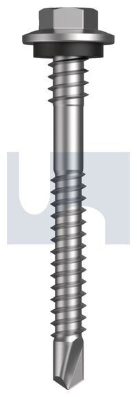 SCREW SDM HEX SEAL TOP LOK C4 12-14 X 50/53 COLOURED