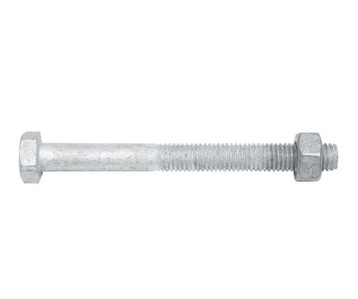 BOLT HEX HD 8.8 GAL M12 X 30MM B/N