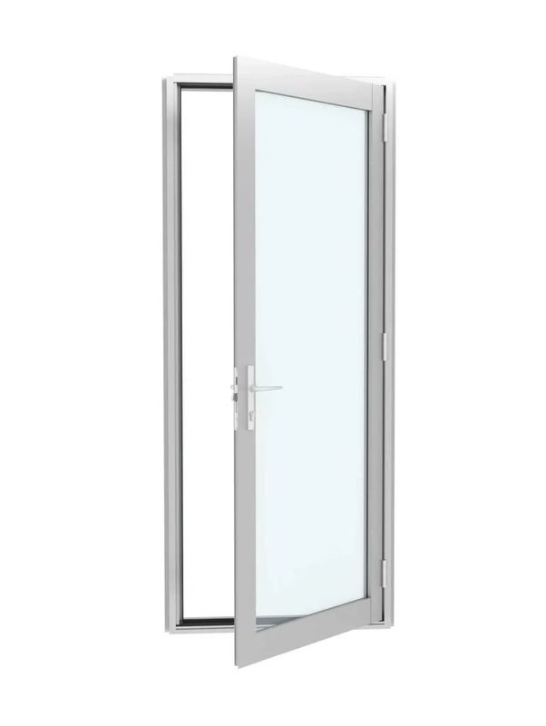 Glass and Aluminium Hinged Doors