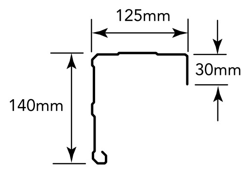 Lysaght Emline Gutter & Barge