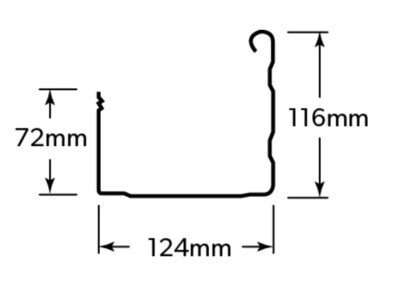 Lysaght Trimline Gutter