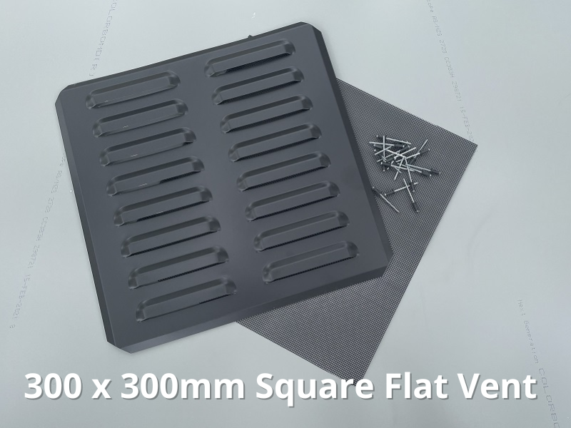 FV Colorbond Flat Vents 200x200 FV CFV