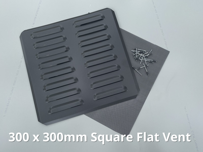 FV Colorbond Flat Vents 200x200 FV CFV