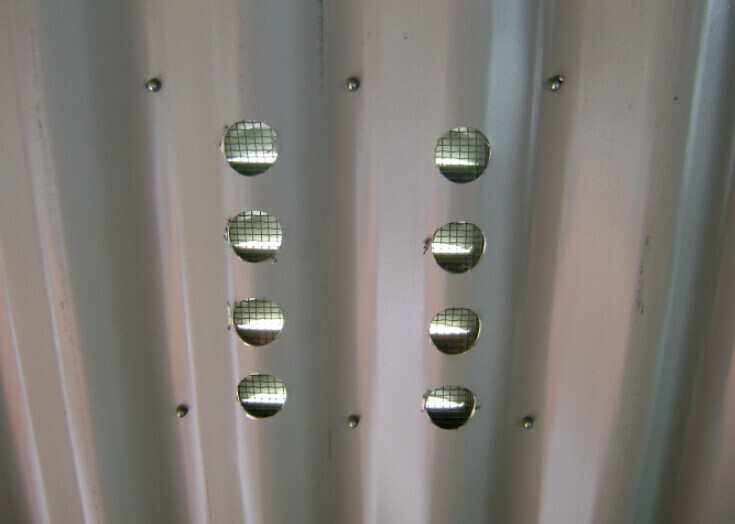 High Profile Mount Vents - 200x400TDV