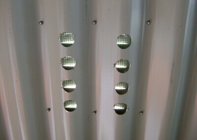 High Profile Mount Vents - 200x400TDV