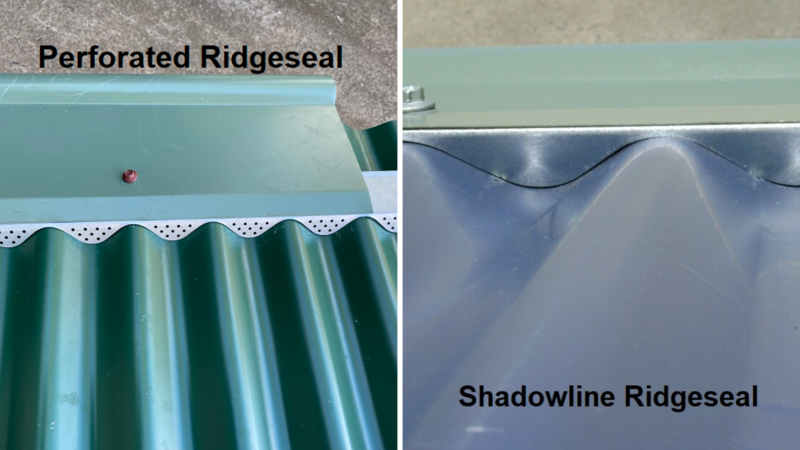 Ridge Vent - Perforated Ventilation