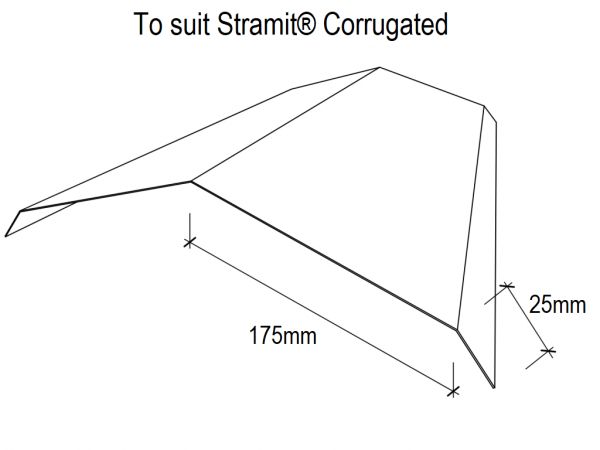 Stramit Ridge Capping Stramit Ridge Capping