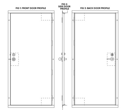 Larnec Sentry 381 Cyclone Doors