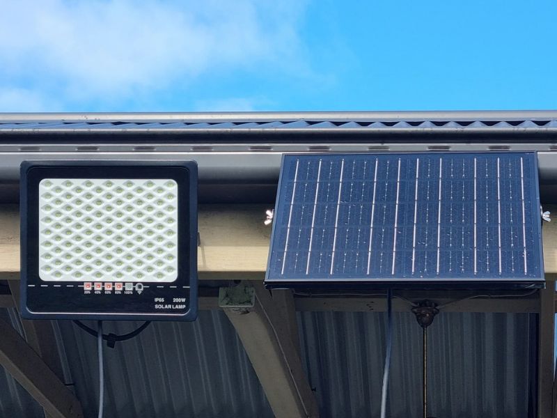 Solar Motion Sensor Floodlight