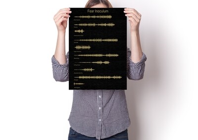 Tool - Fear Inoculum Album Soundwave Poster