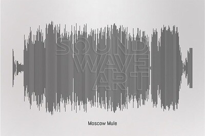 Bad Bunny - Moscow Mule Soundwave Digital Download