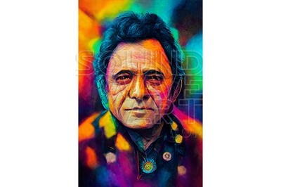 Johnny Cash Portrait Download