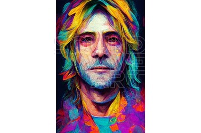 Kurt Cobain Portrait Download
