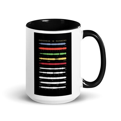 Radiohead In Rainbows coffee mug