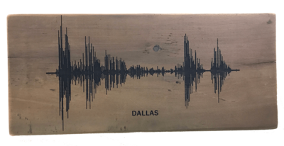 Soundwave Art Reclaimed Barn Wood