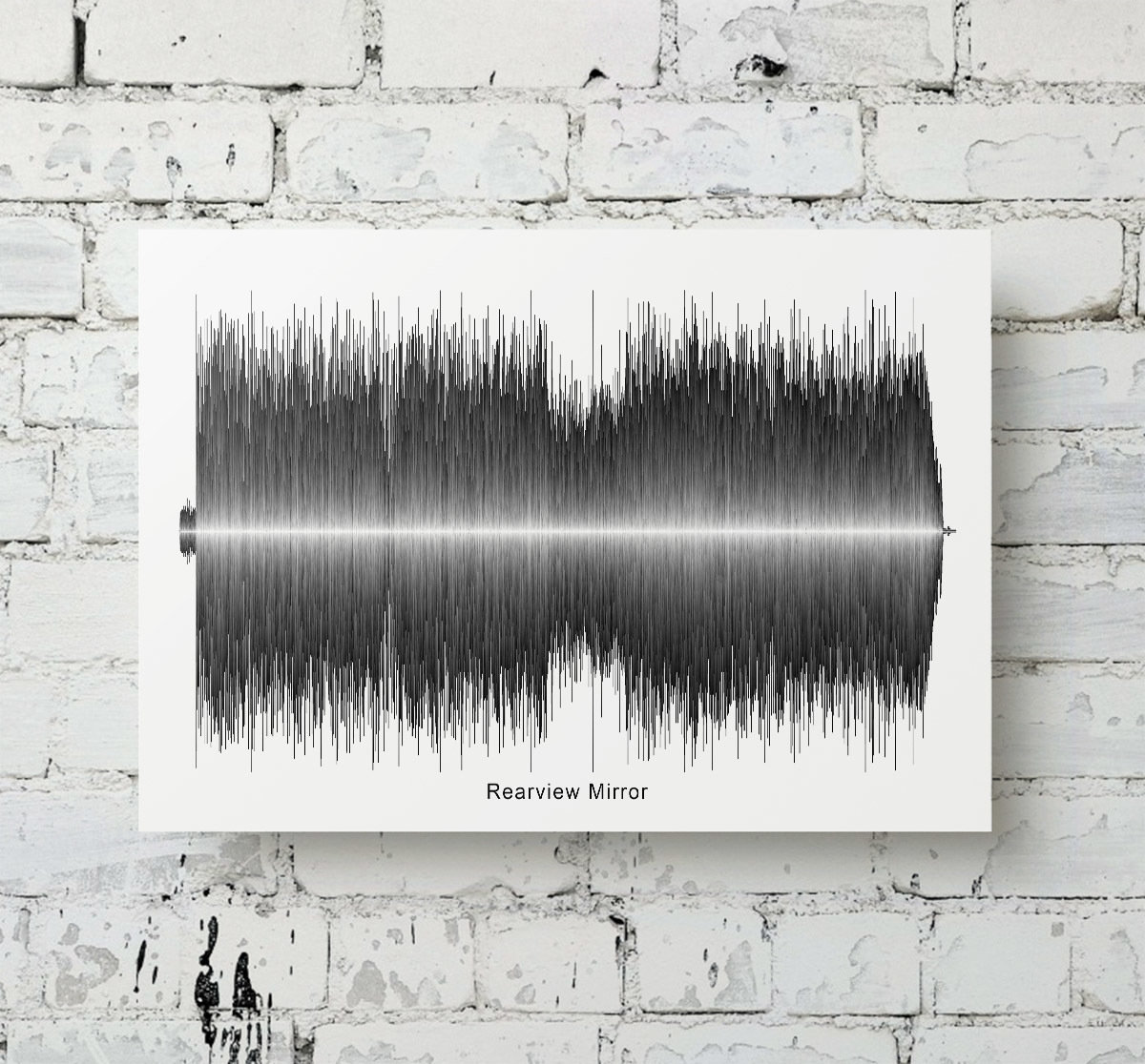 Pearl Jam Rearview Mirror Soundwave Art Metal Store Soundwave Art