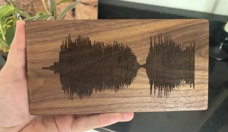 Soundwave Art Walnut