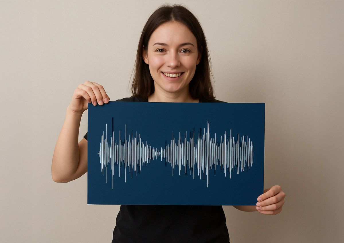 Soundwave Art Print - preset designs Soundwave Art Print - preset designs