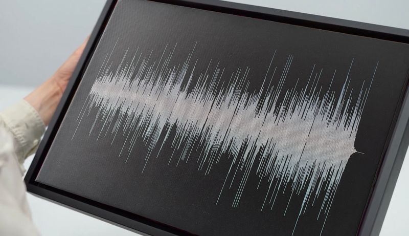 Soundwave Art Framed Canvas Soundwave Art Framed Canvas