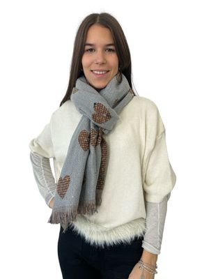 Sciarpa Stampata Rosa Rossa Amore Da 68 Cm Sciarpa Da Donna - Foto 13